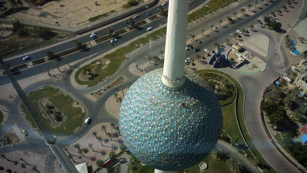 Kuwait Towers in Kuwait City