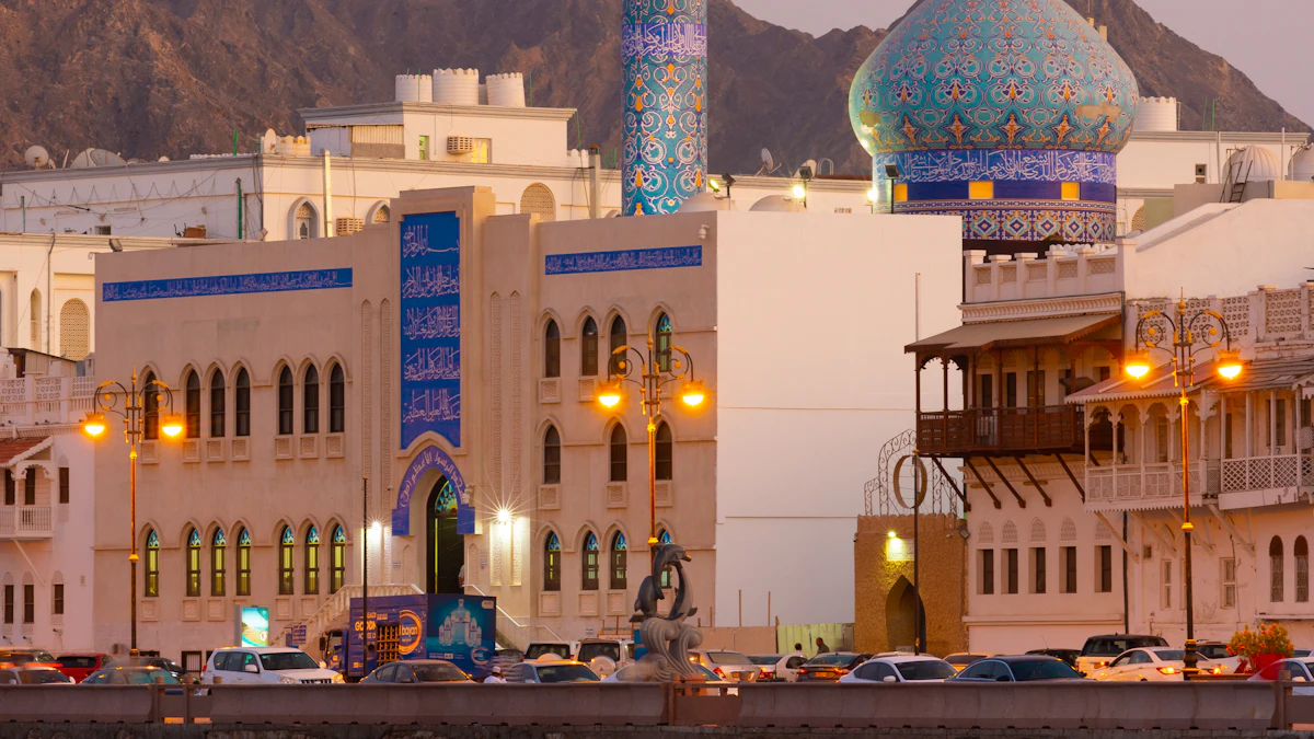Al Lawatiya Mosque in Muscat, Oman