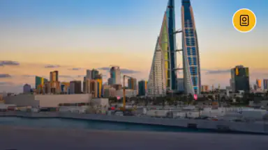 Bahrain World Trade Center in Manama